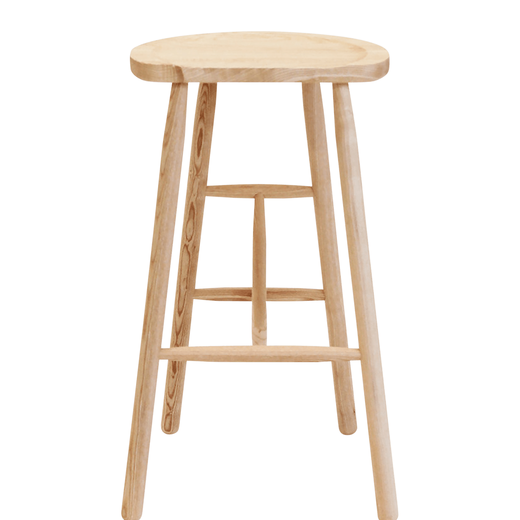 Puccio Wooden High Stool gallery detail image