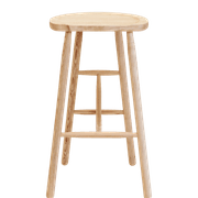 Puccio Wooden High Stool gallery detail image