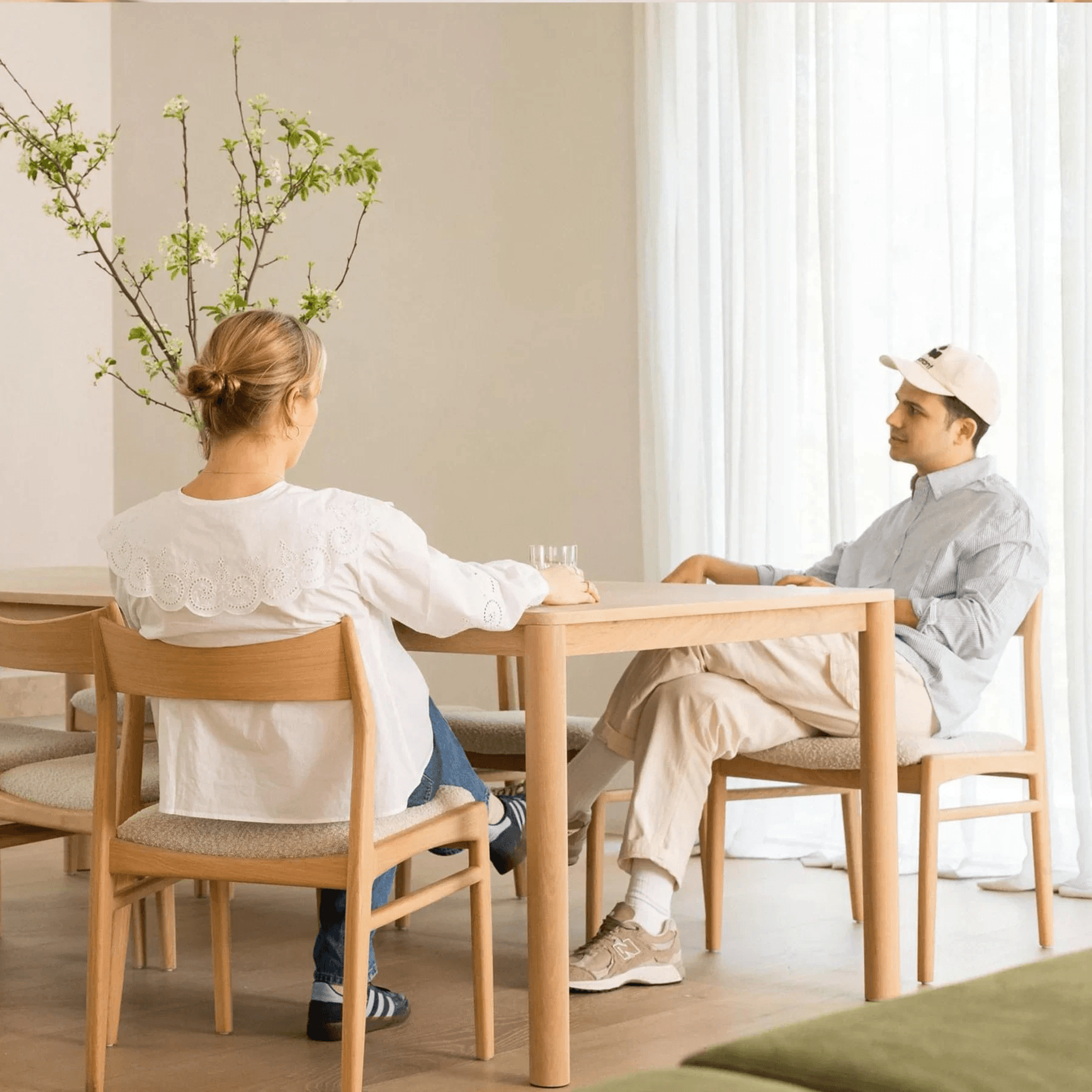 Pure Dining Table 200cm - Oak gallery detail image