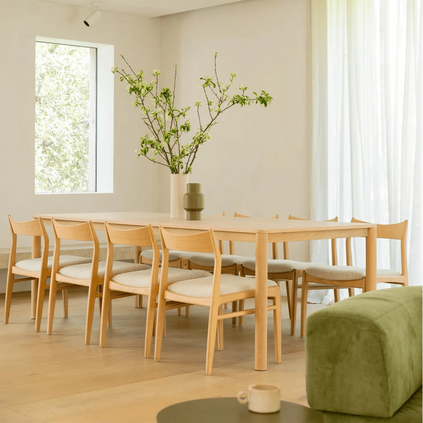 Pure Dining Table 180cm - Oak gallery detail image