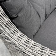 Raglan Rattan Chair - Canvas Coal gallery detail image