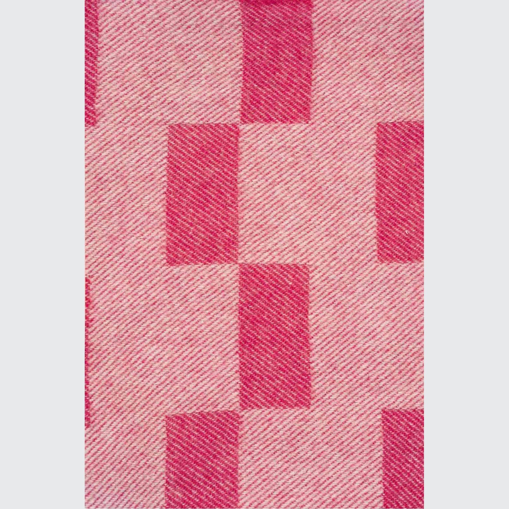 Ruanui Station Lambswool Throw - Rakatunga Raspberry gallery detail image