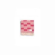 Ruanui Station Lambswool Throw - Rakatunga Raspberry gallery detail image