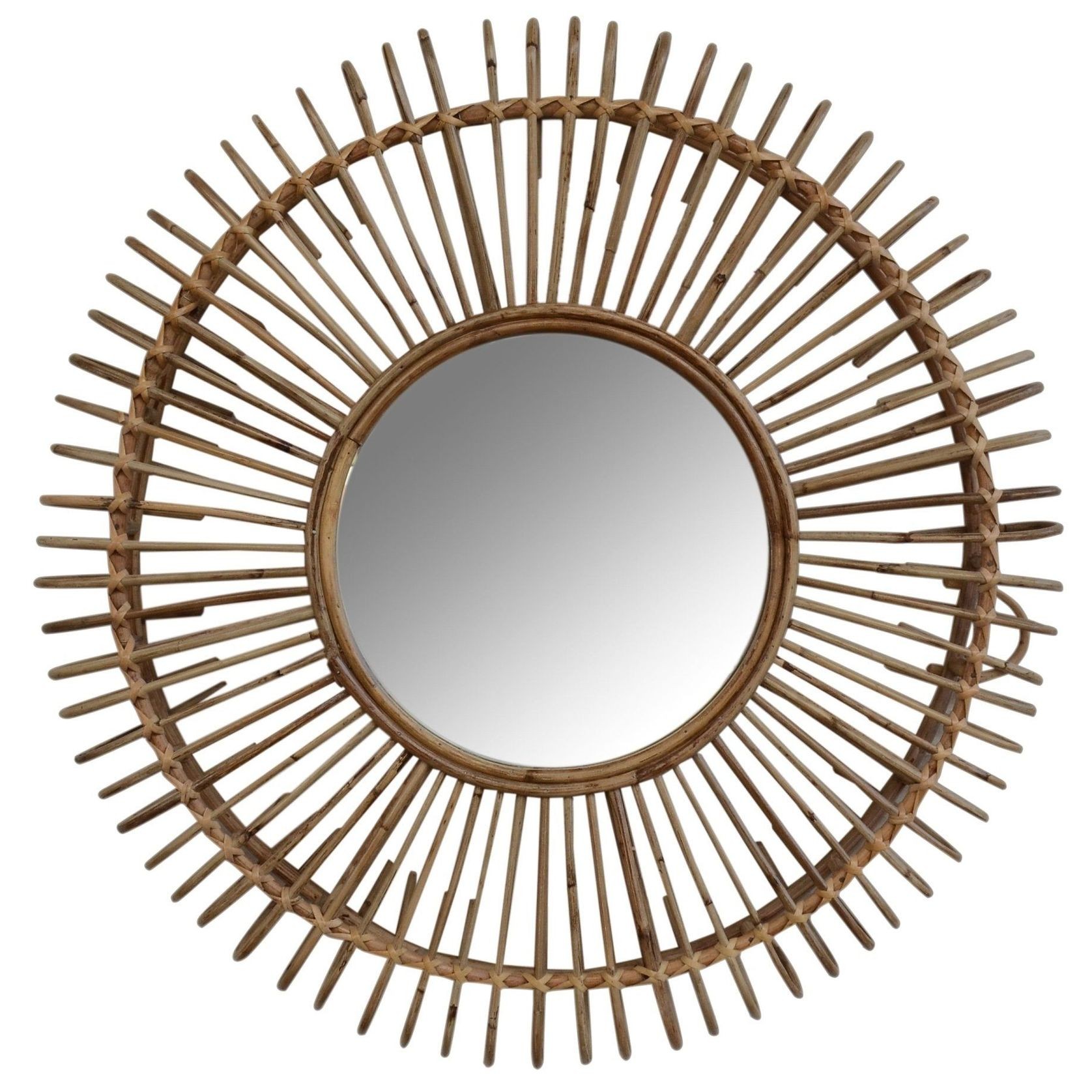 Rattan Wall Mirror gallery detail image