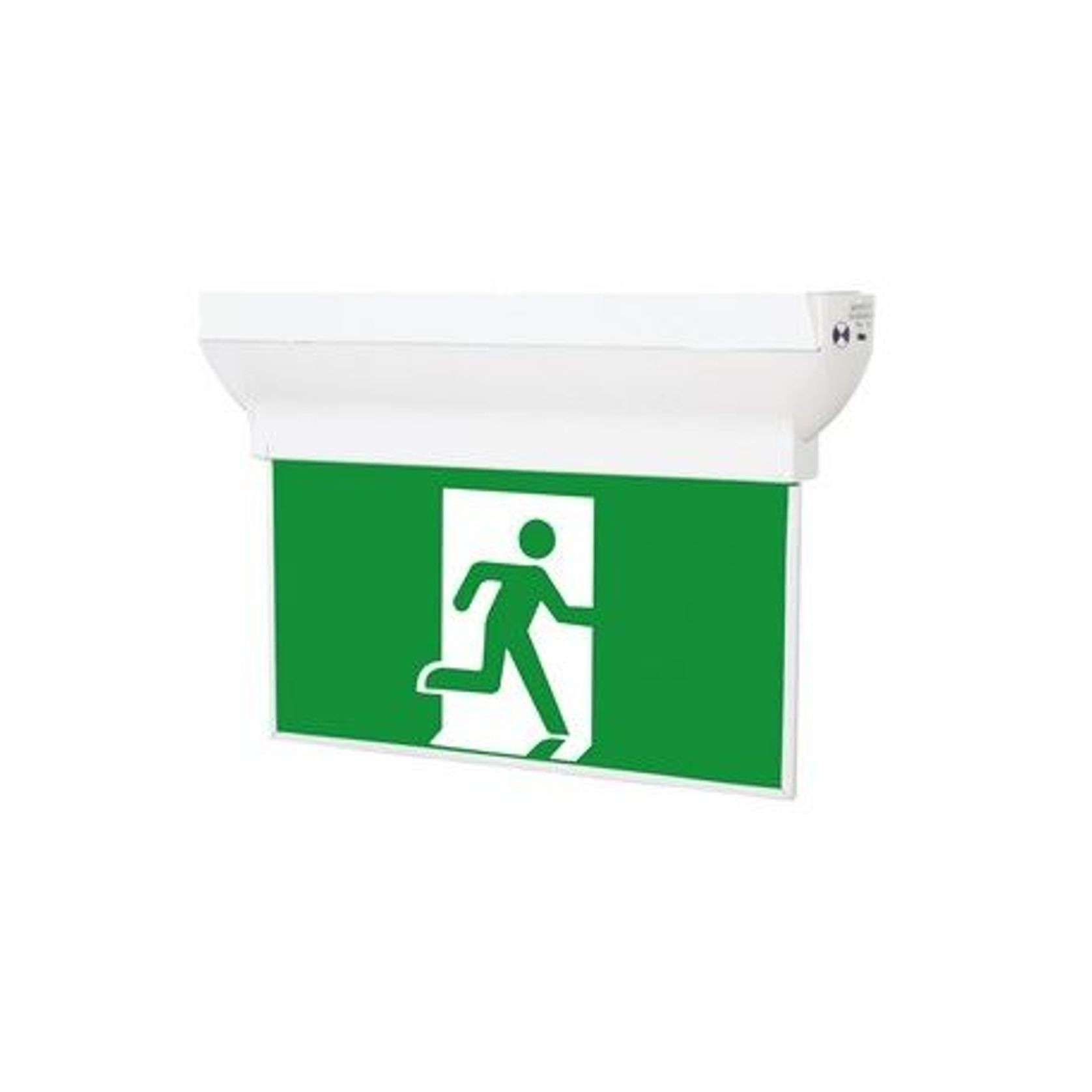 Viewing Distance Razor II Pro Surface Mounted Exit Sign gallery detail image