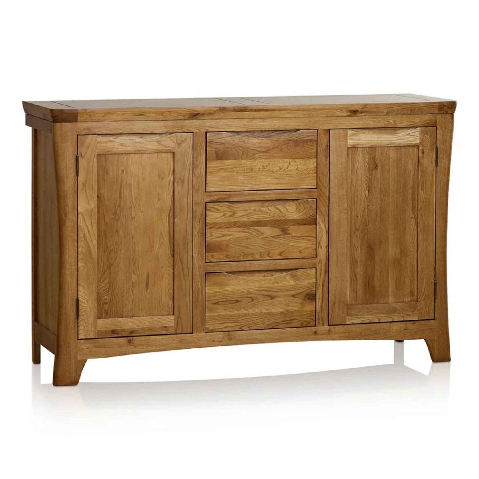 Renwick Rustic Solid Oak Large Sideboard gallery detail image