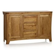 Renwick Rustic Solid Oak Large Sideboard gallery detail image