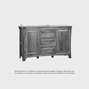 Renwick Rustic Solid Oak Large Sideboard gallery detail image