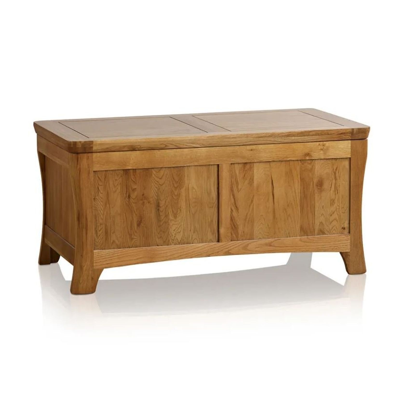 Renwick Rustic Solid Oak Storage Box ArchiPro NZ