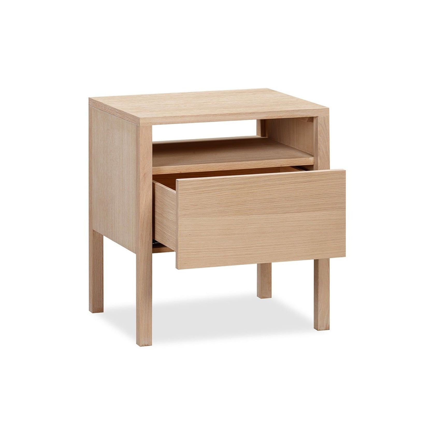 Reside Bedside Table - Oak gallery detail image