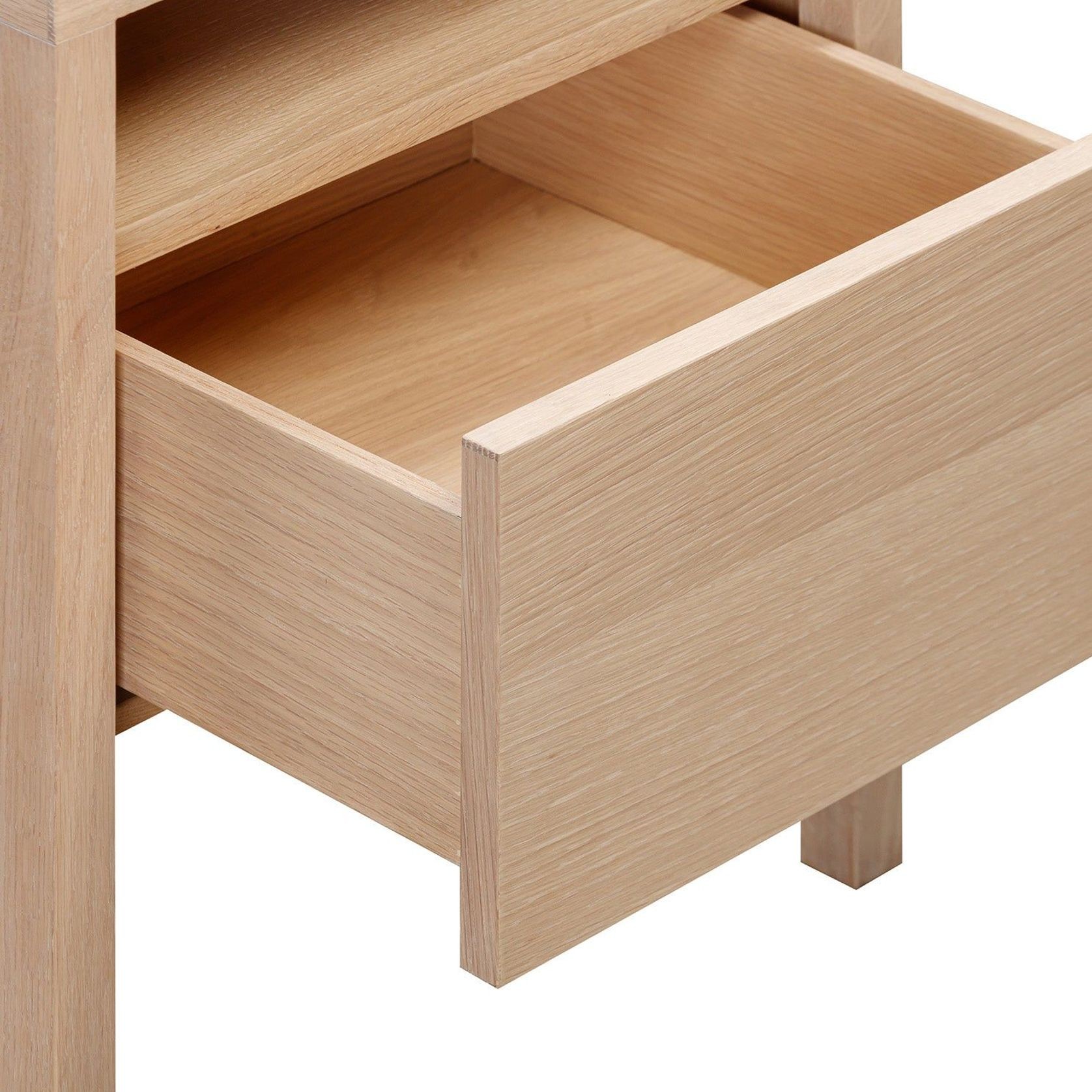 Reside Bedside Table - Oak gallery detail image