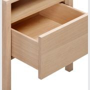 Reside Bedside Table - Oak gallery detail image