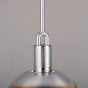 Forked Shade and Globe Pendant gallery detail image