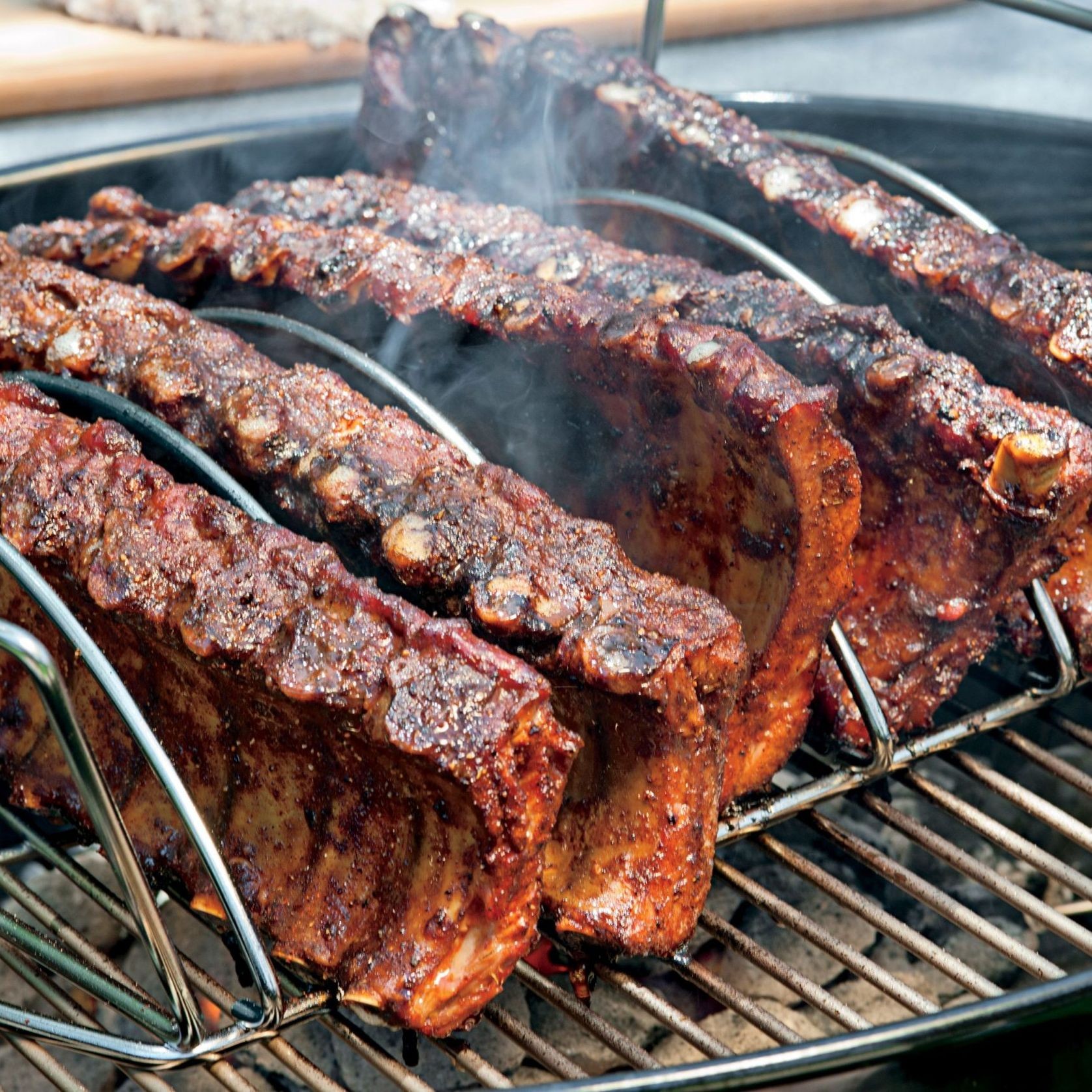 Weber Reversible Rib and Roast Holder gallery detail image