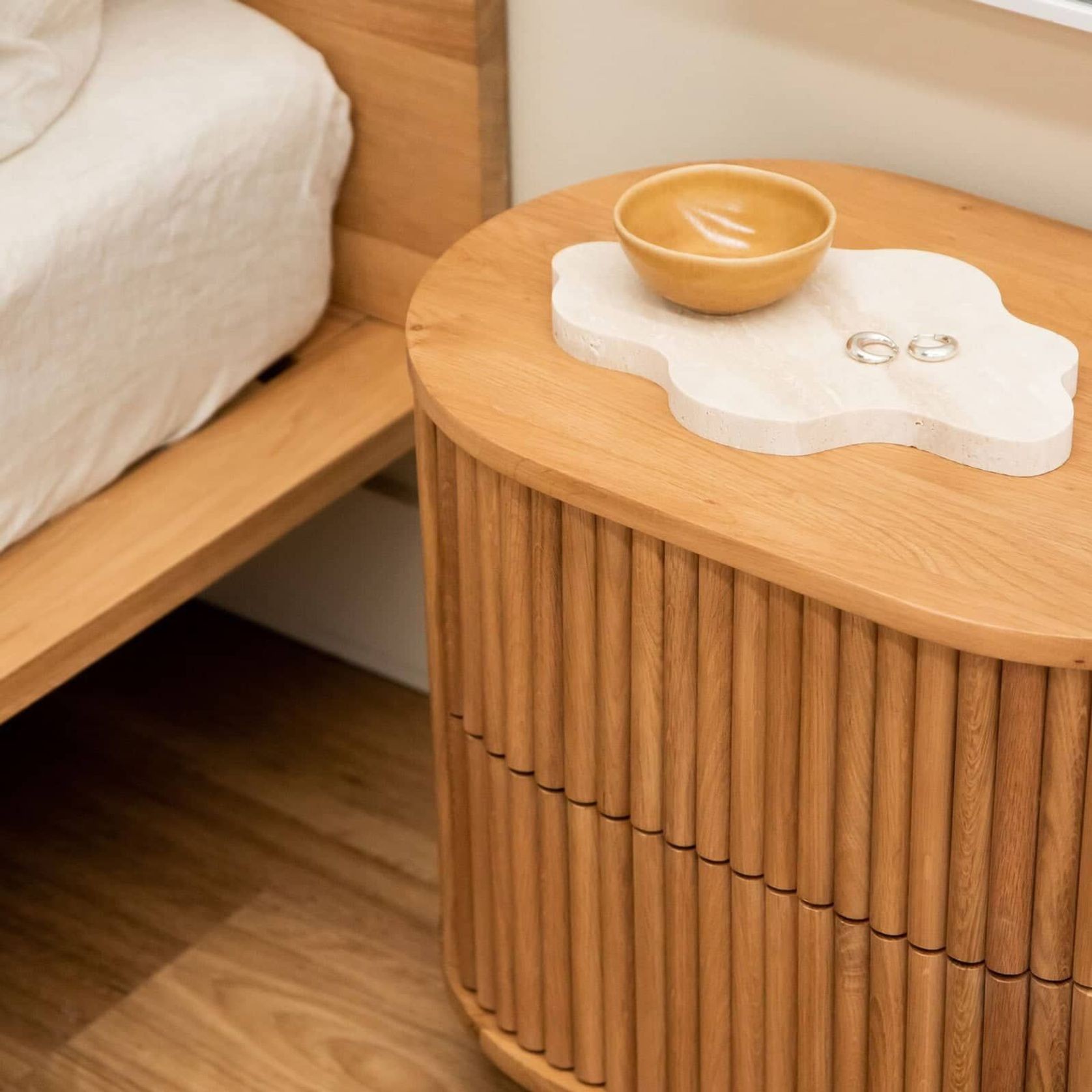 Ripple Bedside Table gallery detail image