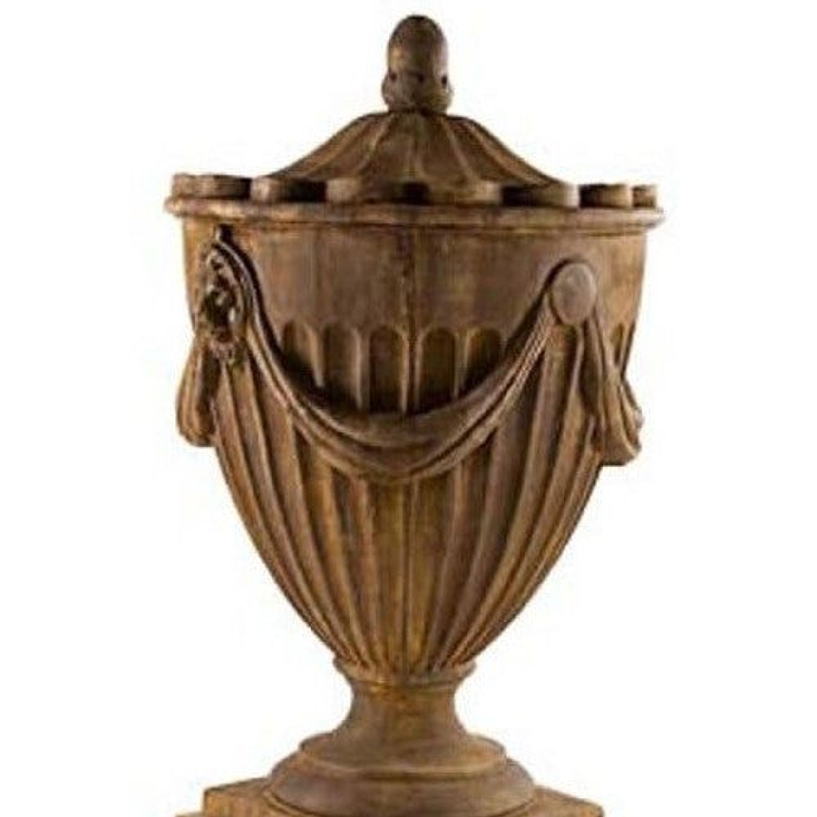 Robert Adams Urn And Plinth - Pietro Stoneware gallery detail image