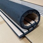 WOODFLEX Flexible Acoustic Wood Slat Wall Panel, Oak Veneer - 2700mm x 600mm gallery detail image