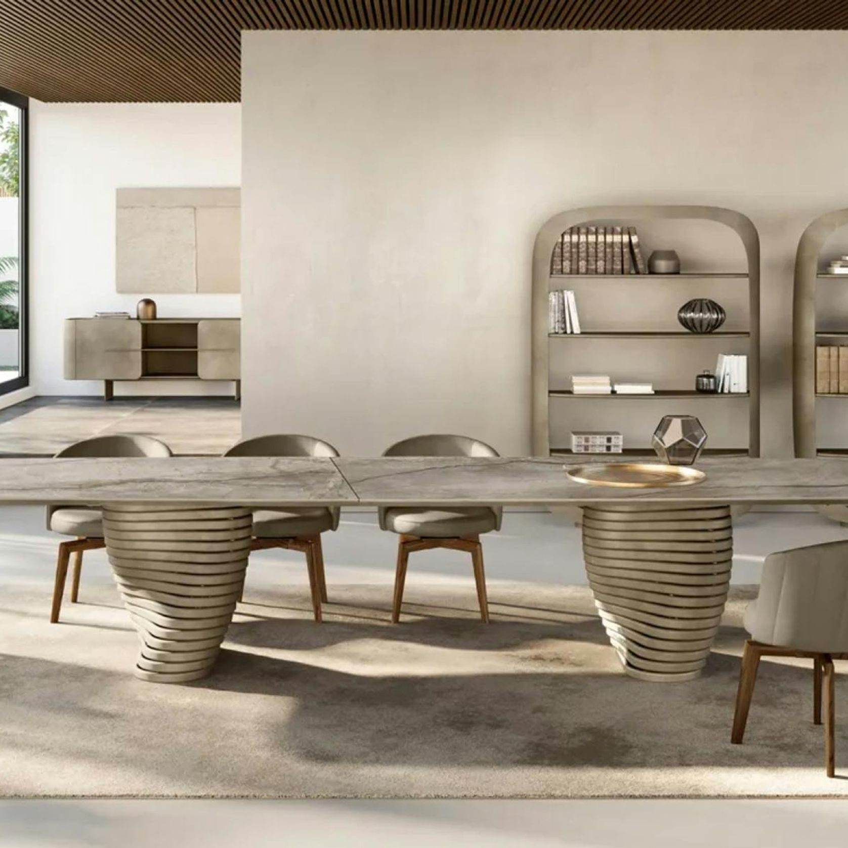 Rotolo Xl Dining Table gallery detail image