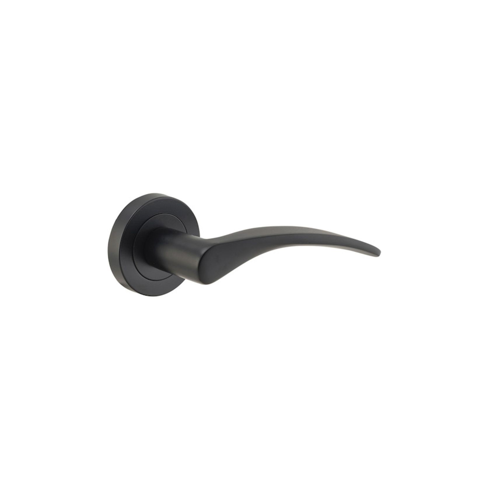 Oxford Door Lever Round Rose gallery detail image