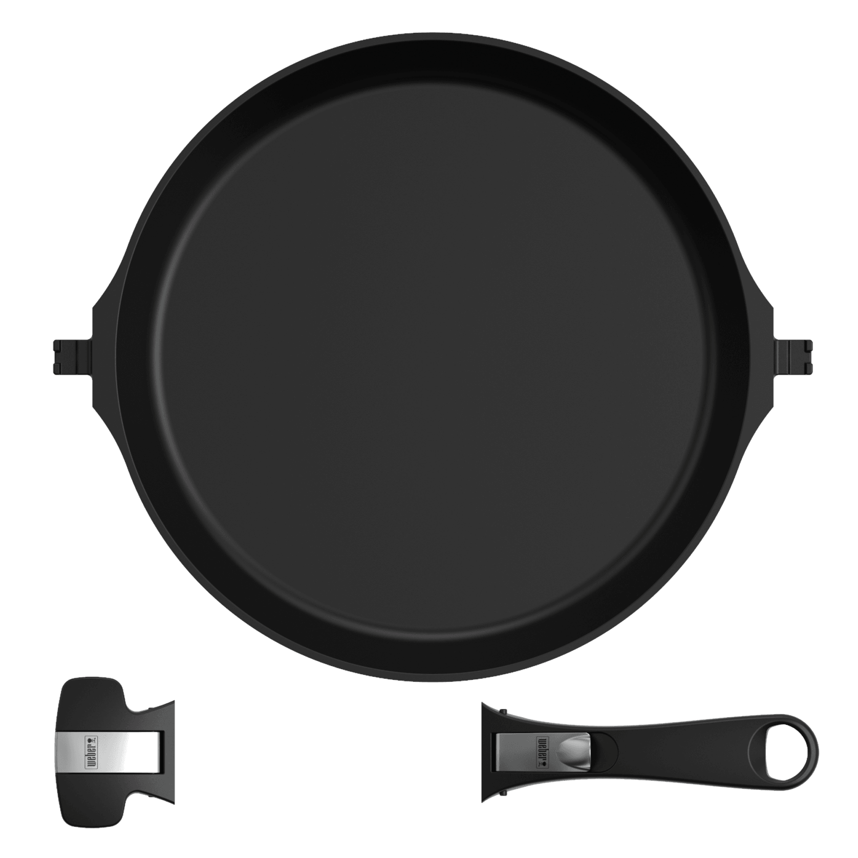 Weber Ware Round Frying Pan Large gallery detail image