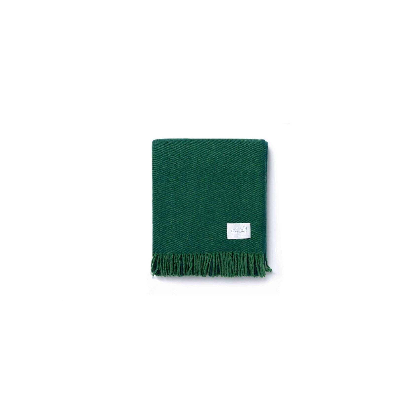 Ruanui Station Lambswool Throw -  Goudies Green gallery detail image
