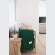 Ruanui Station Lambswool Throw -  Goudies Green gallery detail image