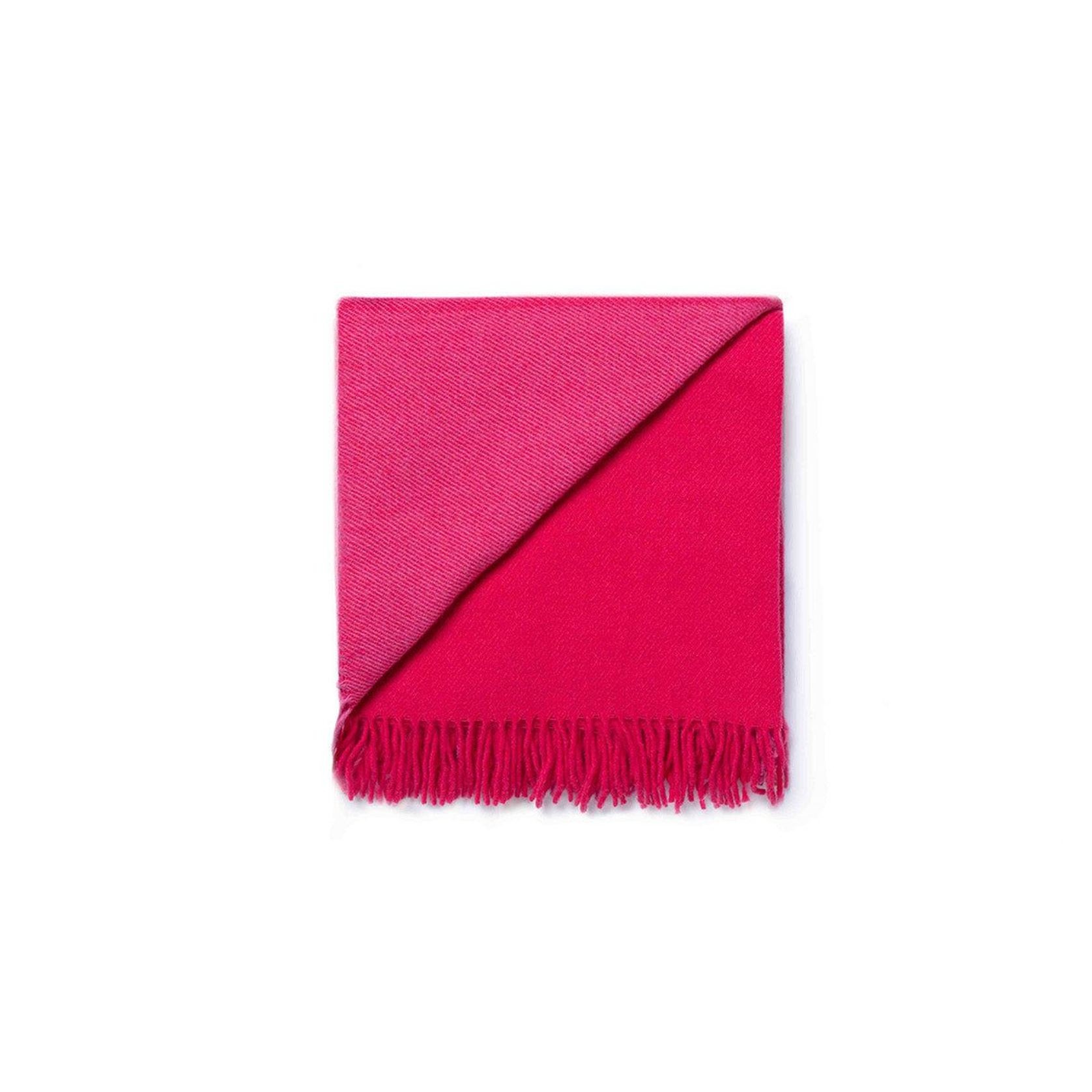 Ruanui Station Lambswool Throw -  Puketero Pink gallery detail image