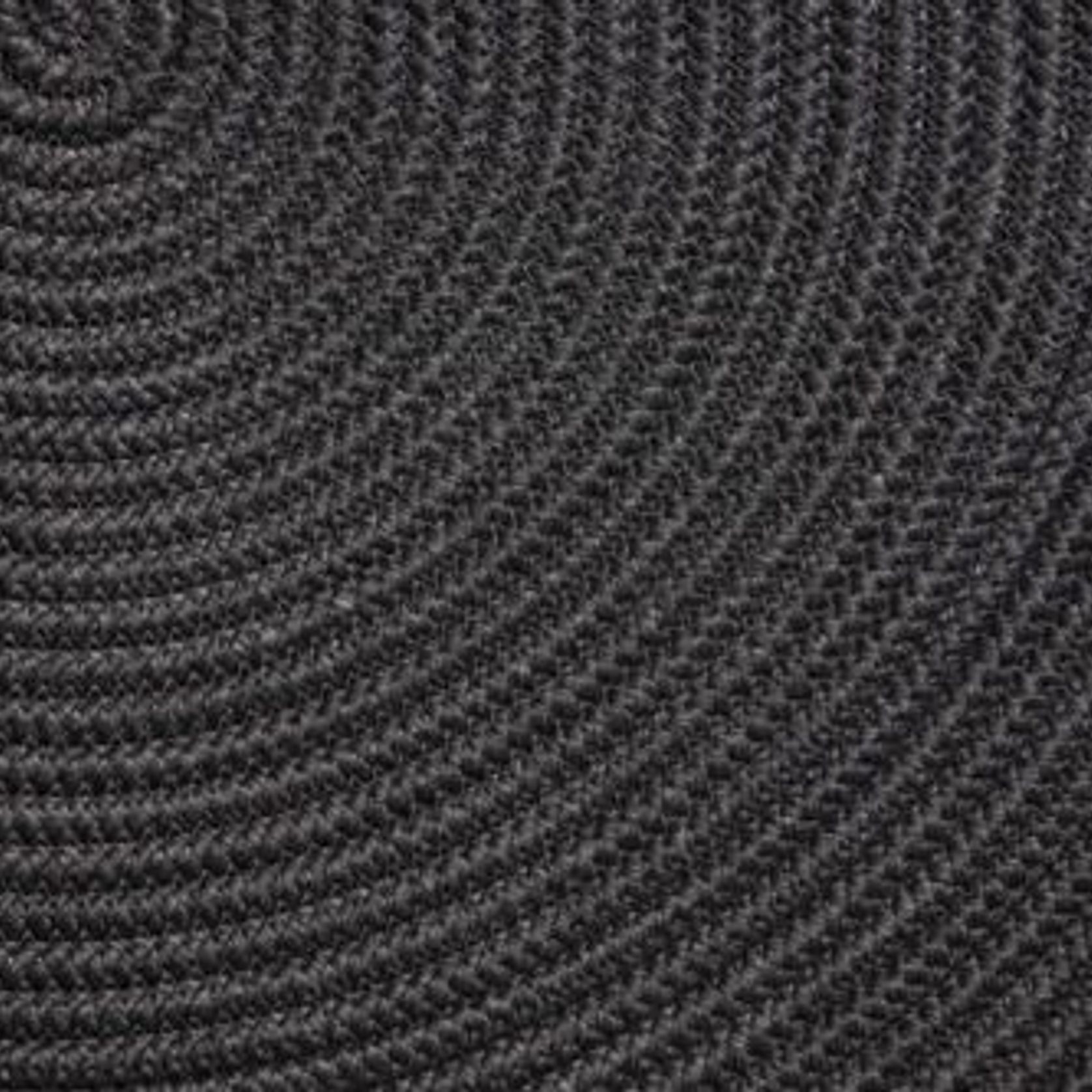 Round Outdoor Rug - Dark Grey gallery detail image