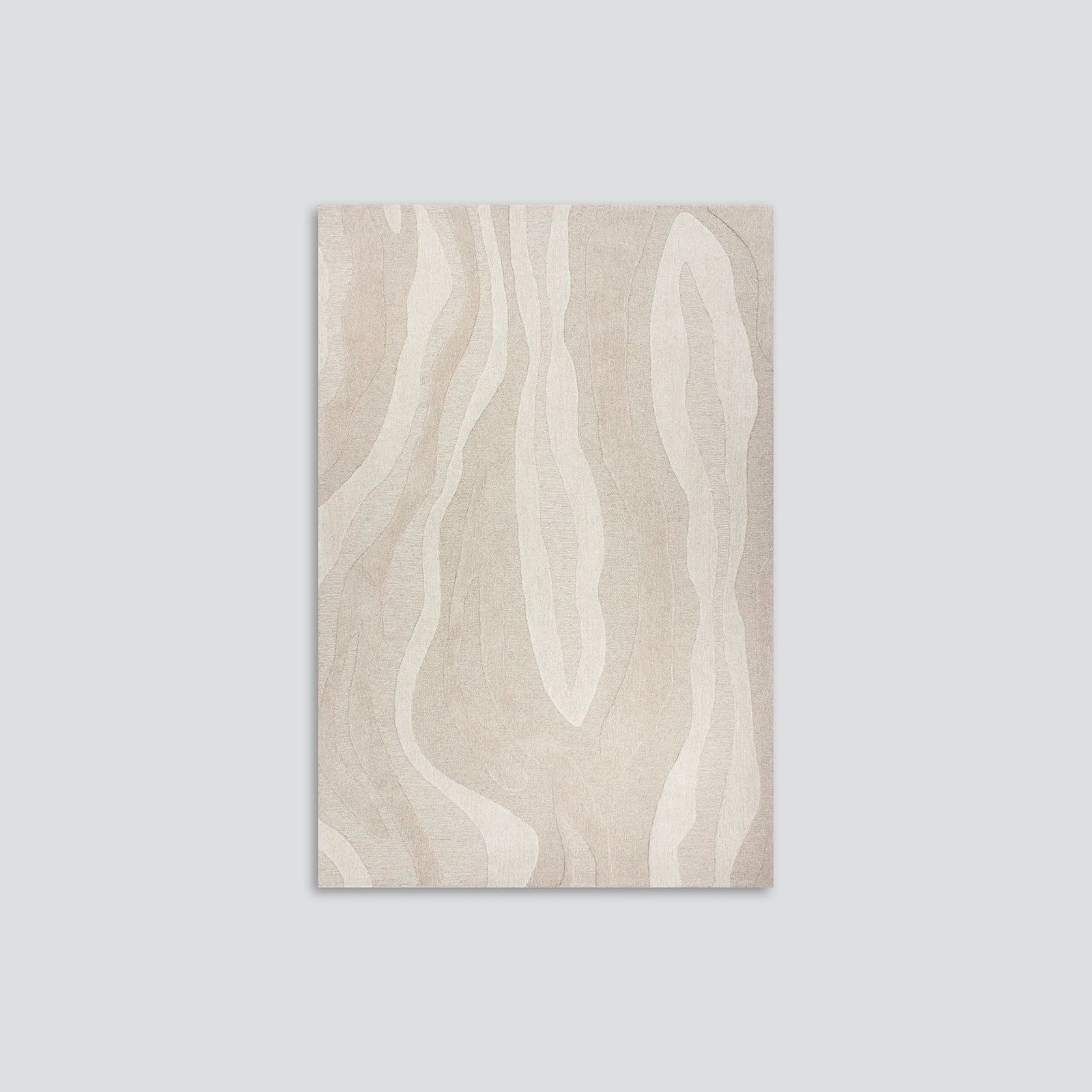 Baya Shoreline 100% Wool Rug - Sand gallery detail image