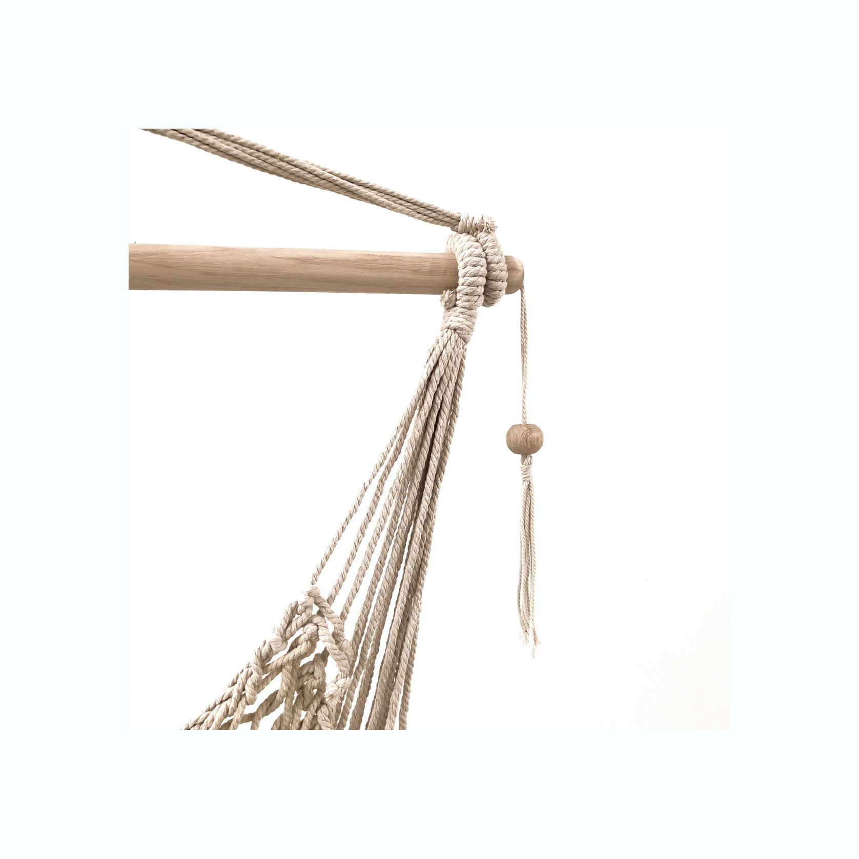 Salvador | Macrame Hammock Chair - Natural gallery detail image