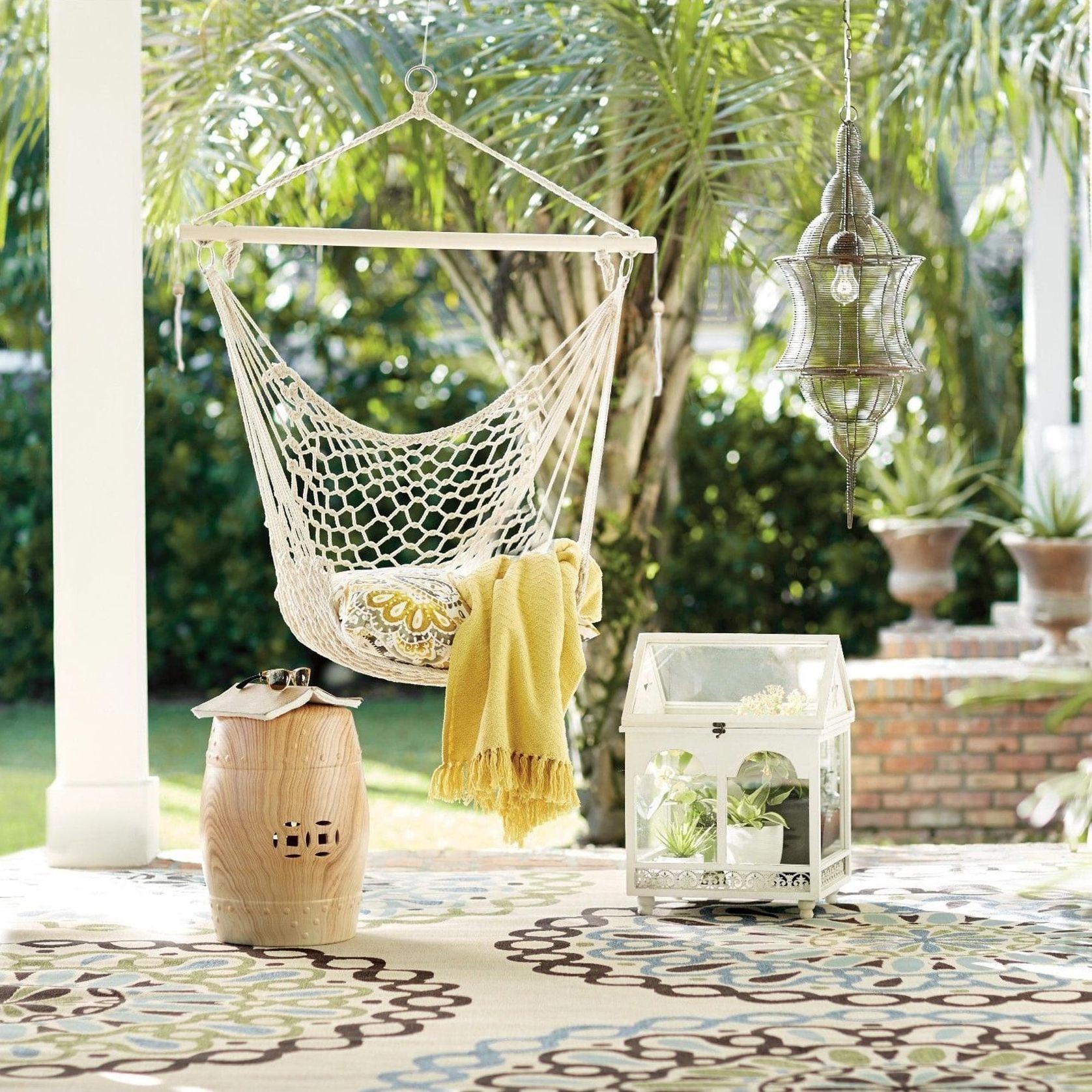 Salvador | Macrame Hammock Chair - Natural gallery detail image