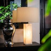 Santa Monica Table Lamp - Alabaster gallery detail image