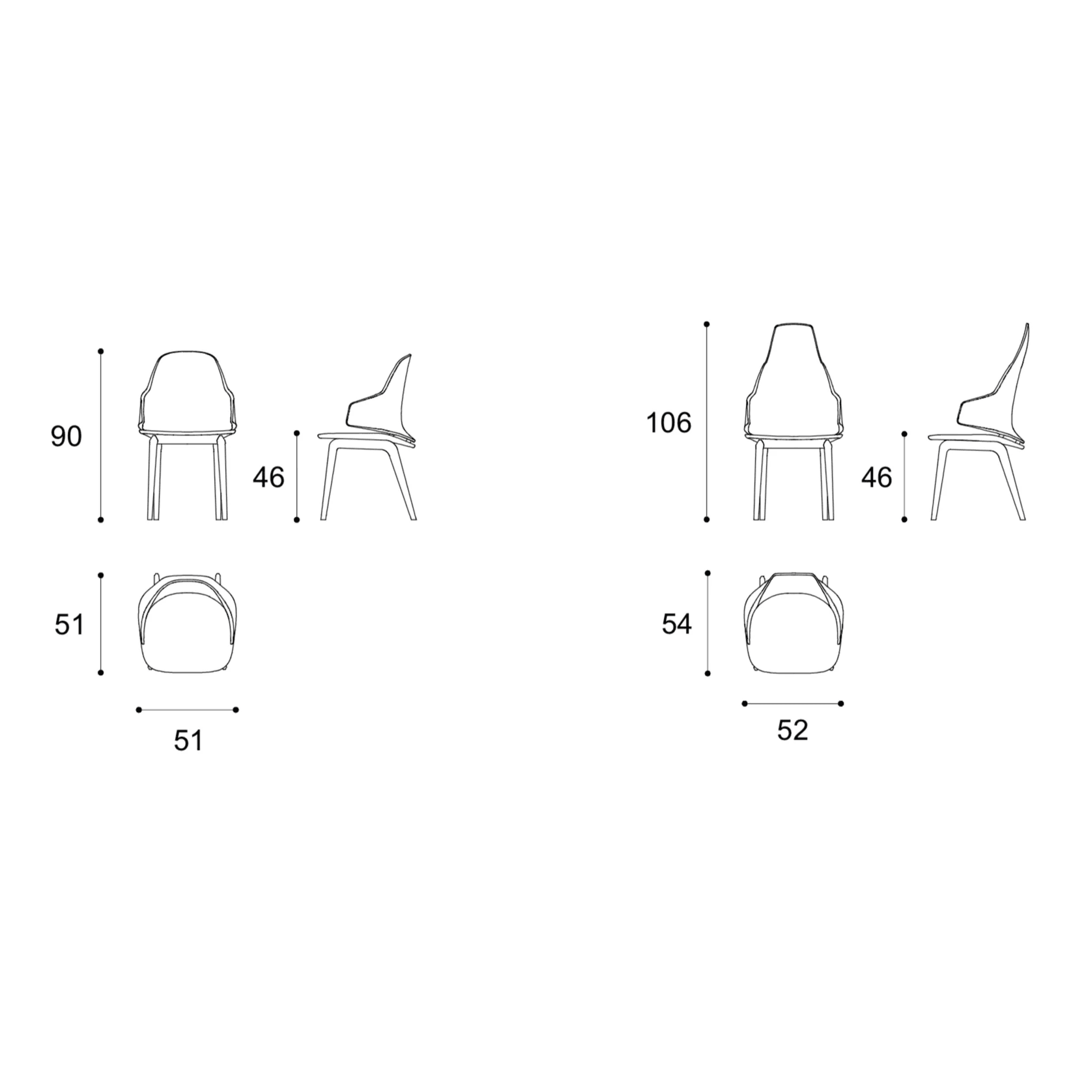 Vela Dining Chair gallery detail image