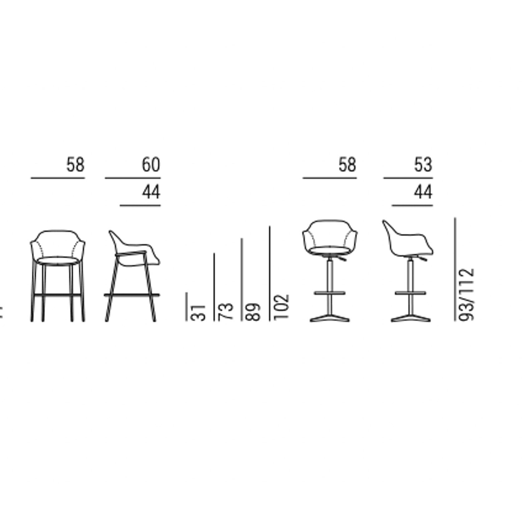 Chia Barstool gallery detail image