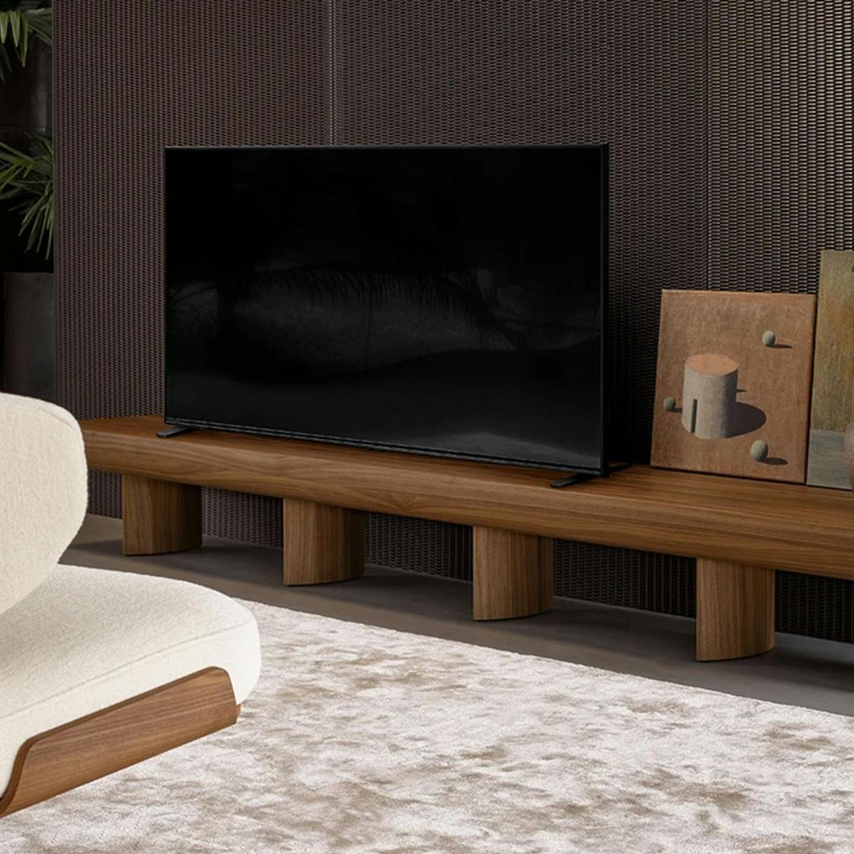 Sculptural Tv Unit gallery detail image