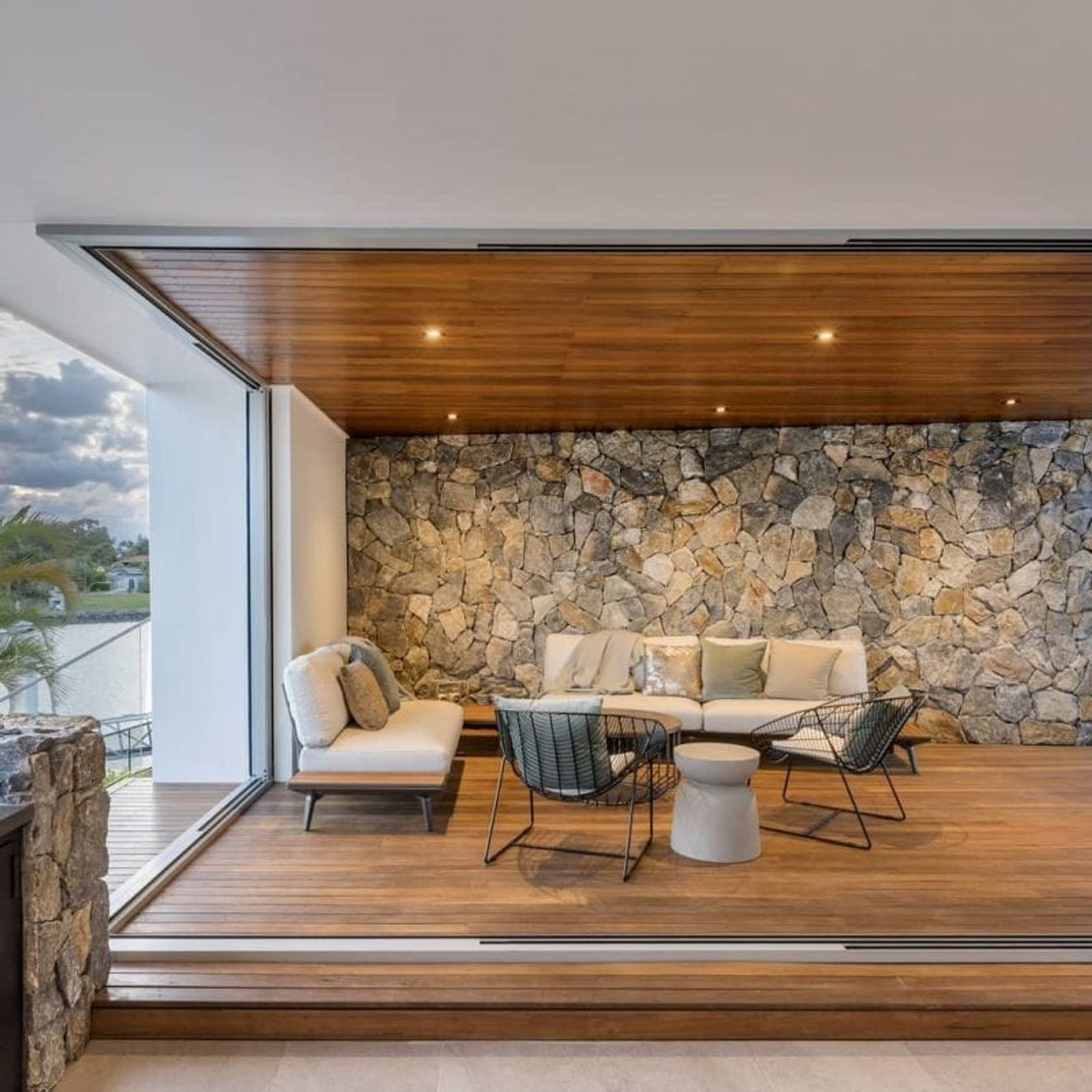 Cobalt Grey Stone Wall Cladding gallery detail image