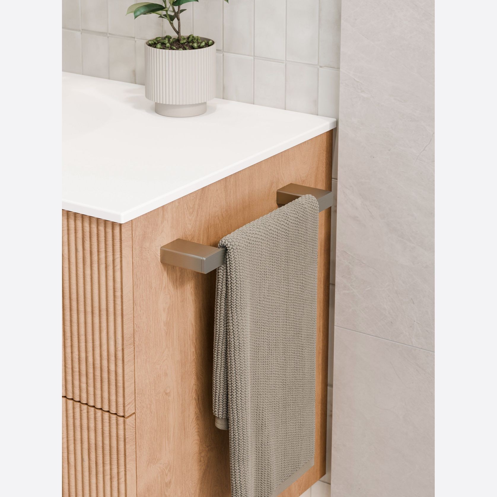 Lineare Hand Towel Rail 300mm gallery detail image
