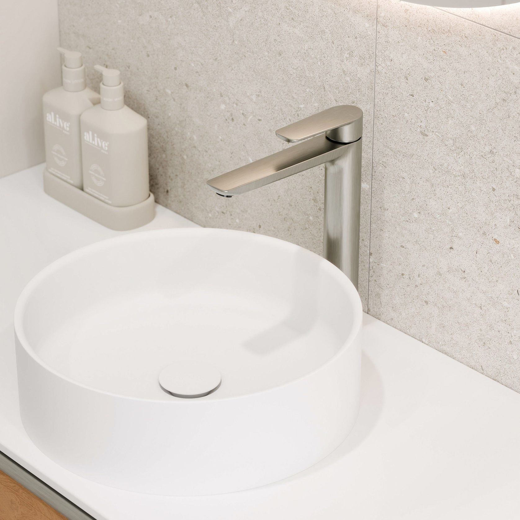 Lineare Tall Basin Mixer gallery detail image