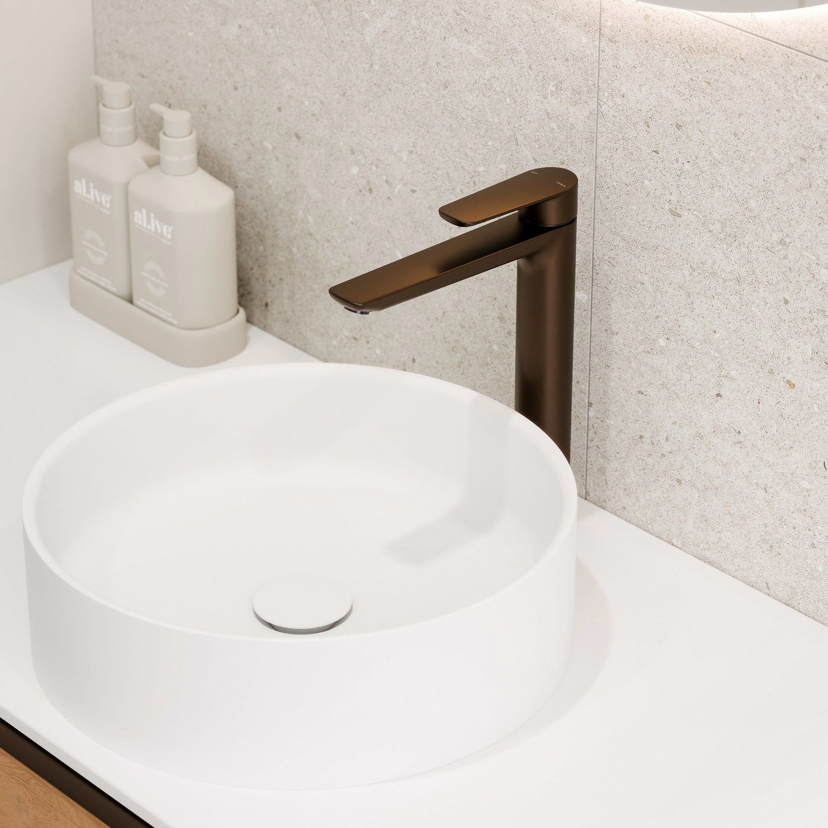 Lineare Tall Basin Mixer gallery detail image