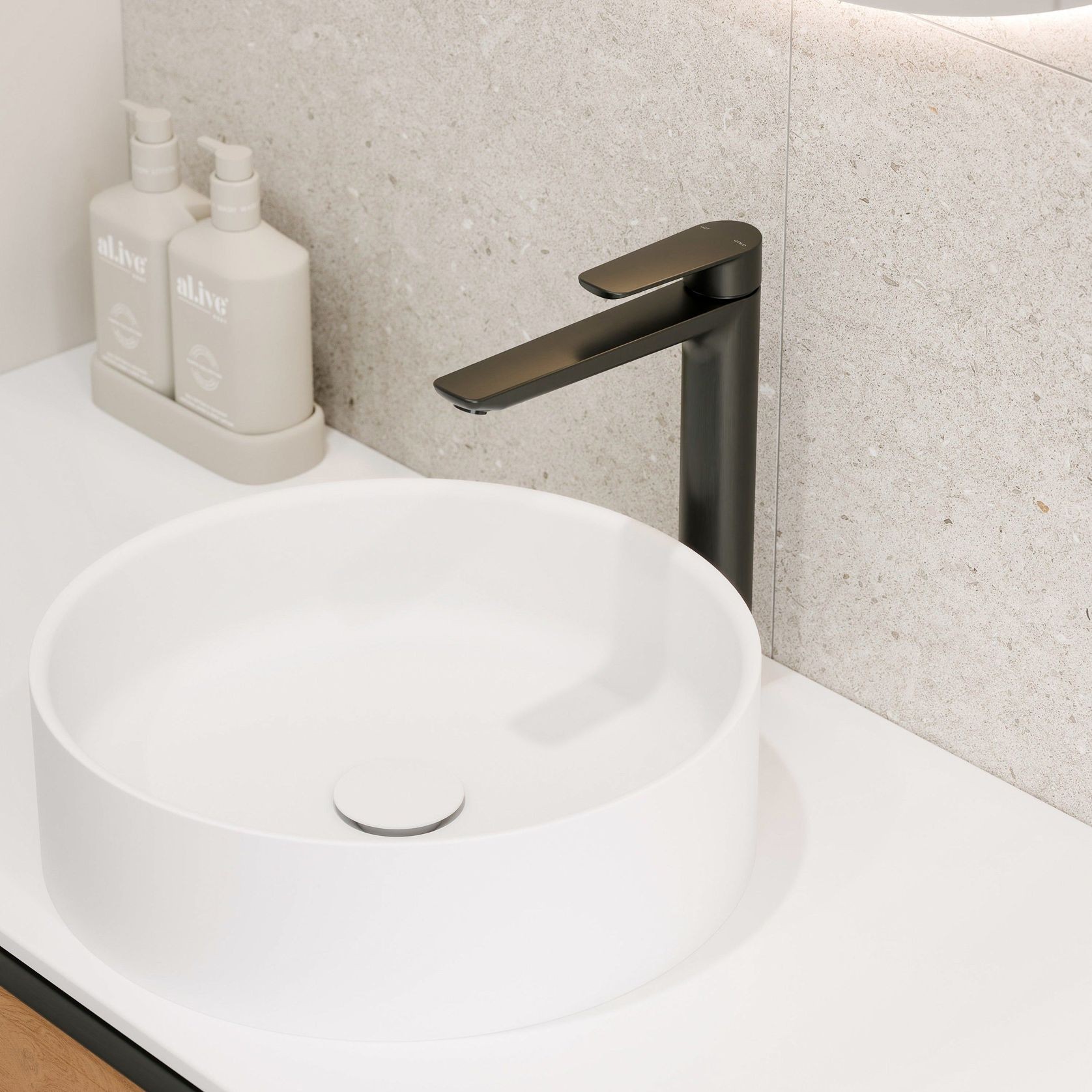 Lineare Tall Basin Mixer gallery detail image