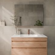 CODE Luxe 750 Wall Hung Vanity | Double Drawer gallery detail image
