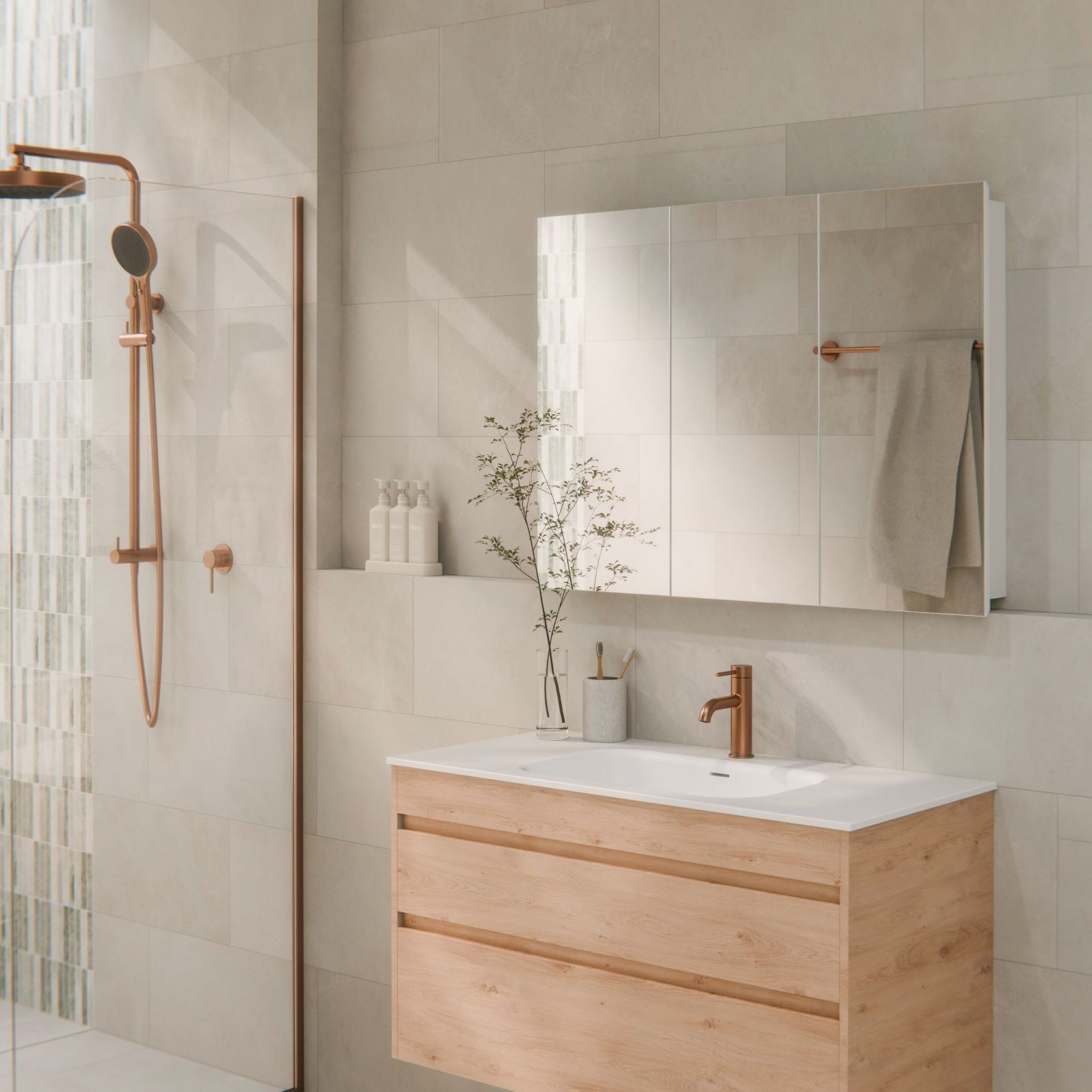 CODE Luxe 1200 Wall Hung Single Basin Vanity | 2 Drawer gallery detail image