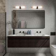 CODE Luxe 1200 Wall Hung Double Basin Vanity | Single Drawer gallery detail image