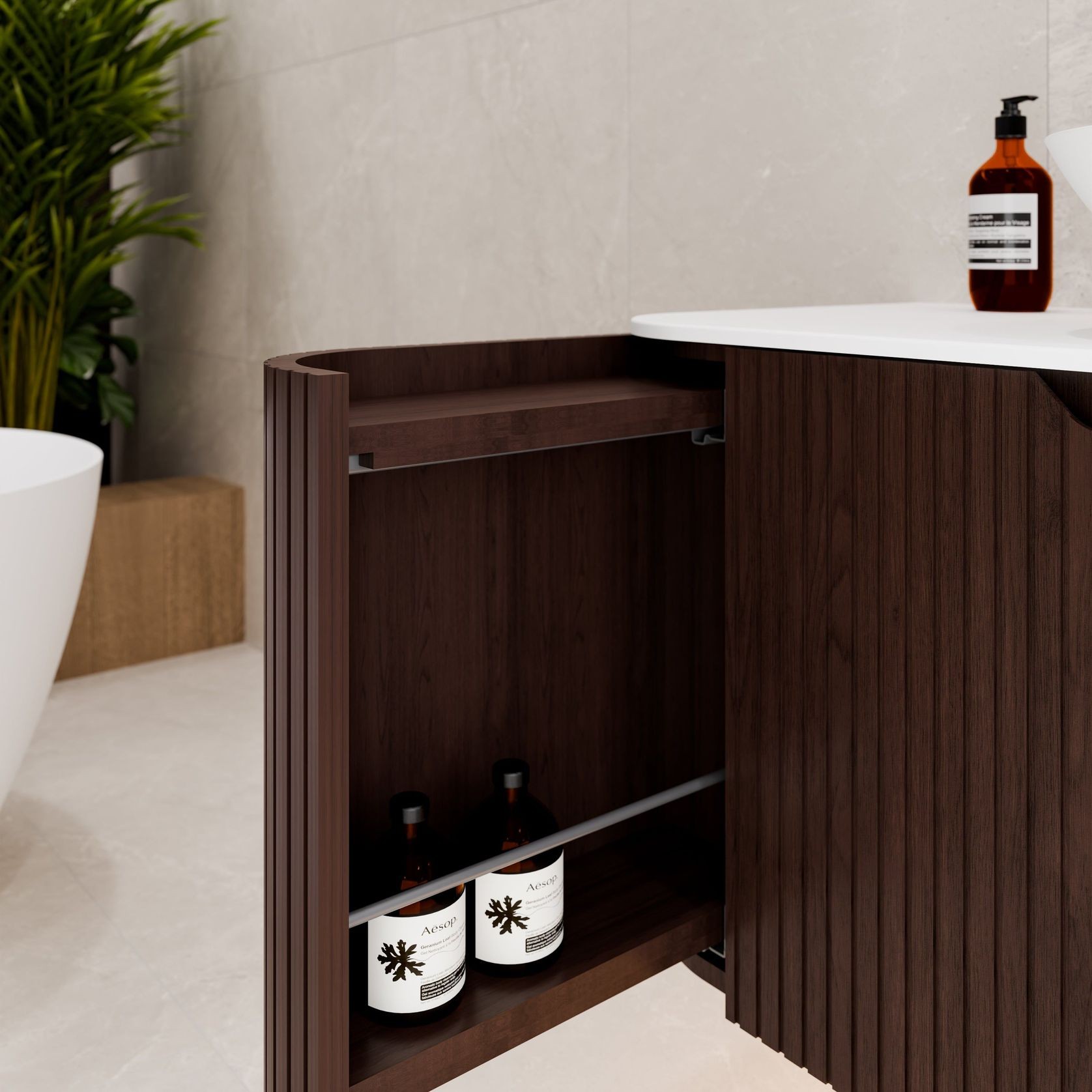 Sora 900 Vanity | Slab Top gallery detail image