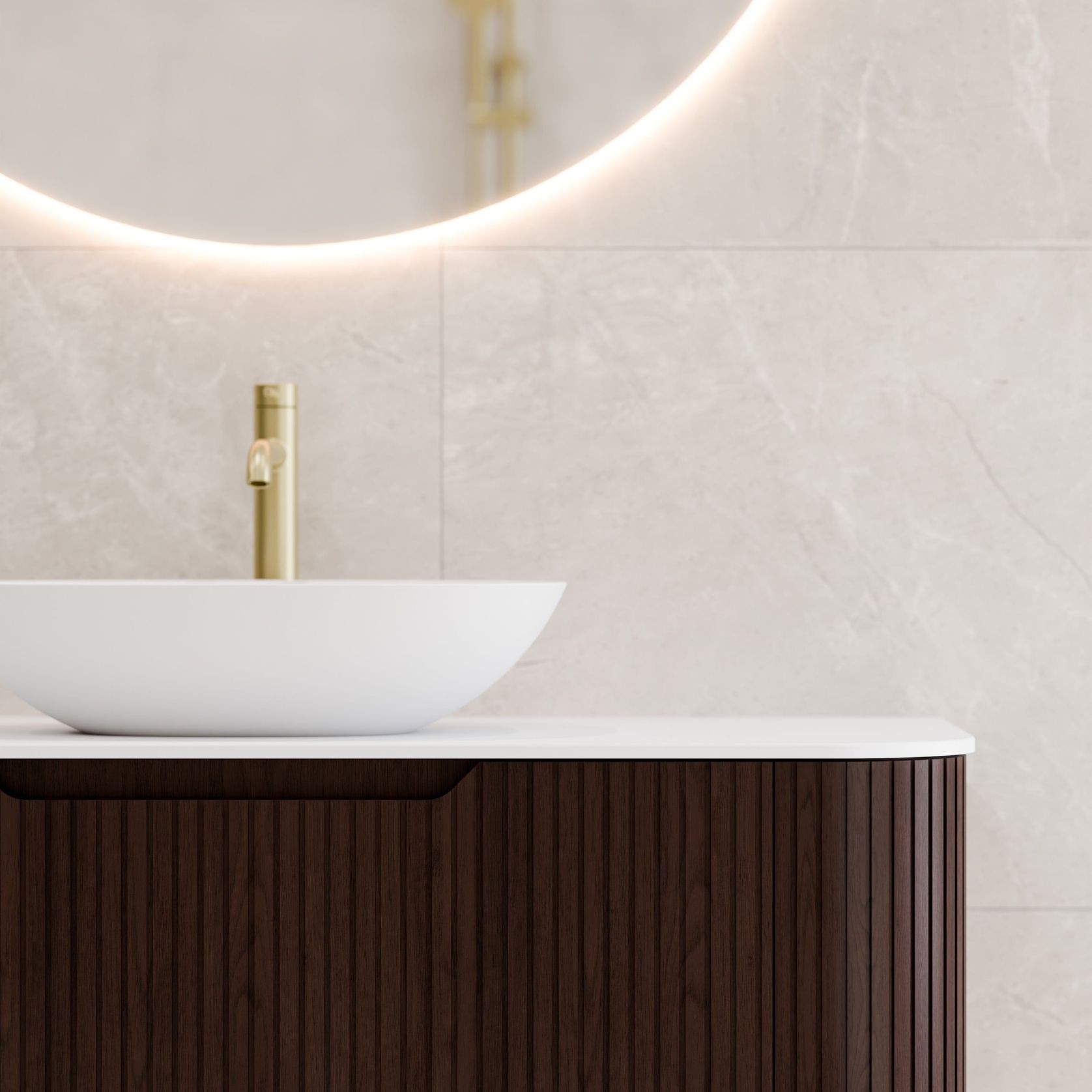 Sora 900 Vanity | Slab Top gallery detail image