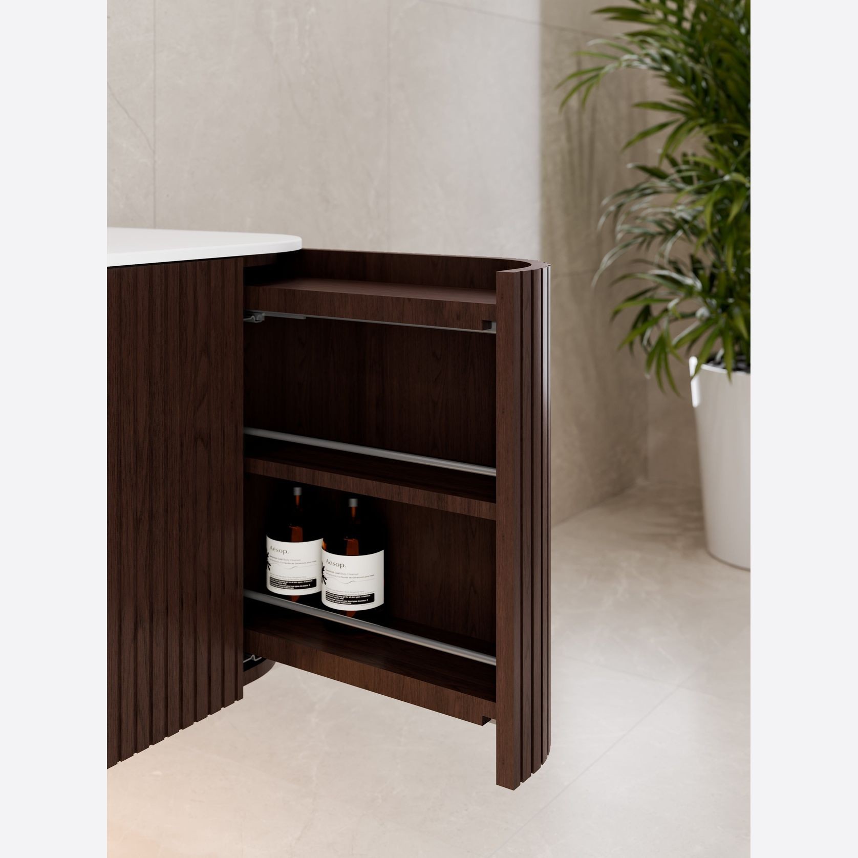Sora 1500 Wall Hung Vanity | Double Inset Basin gallery detail image