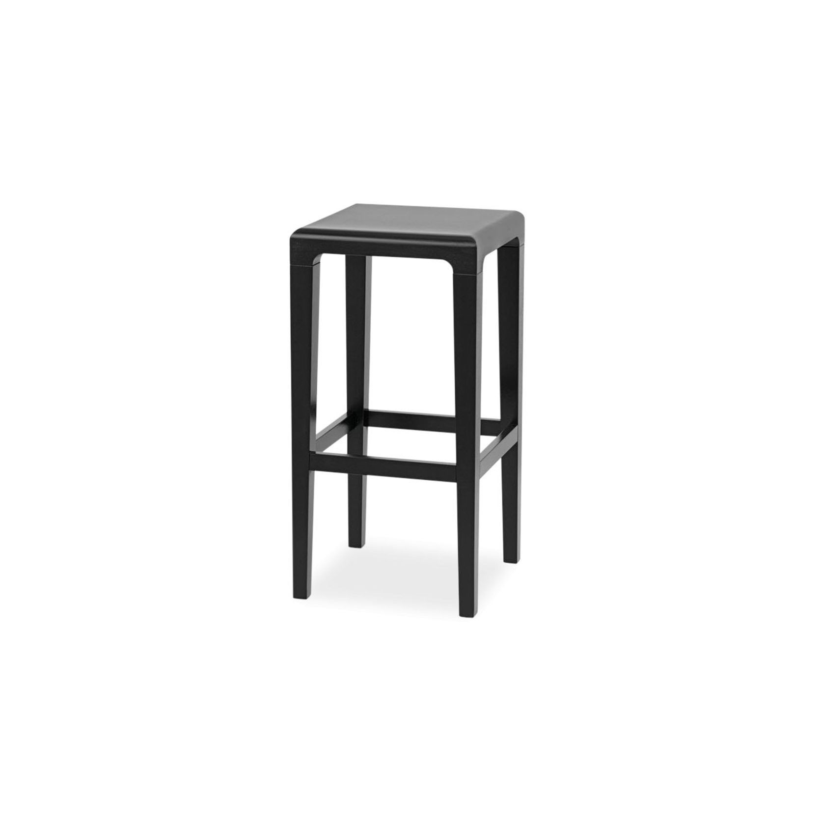Rioja Kitchen Stool - Black Stained - 65cm - by TON gallery detail image
