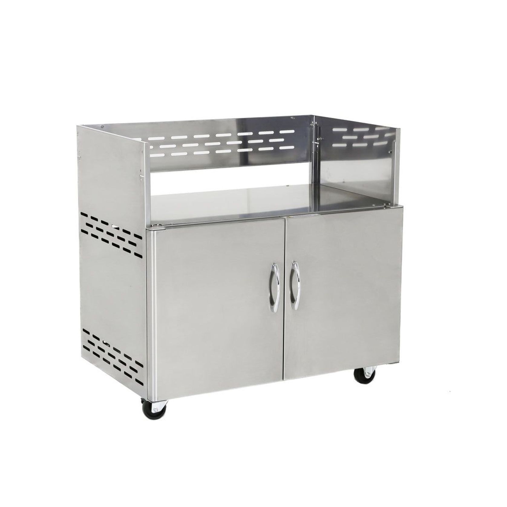 Classic Stainless Steel 38" BBQ Cart gallery detail image
