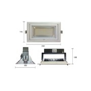 Rectangular Shop Light 38W gallery detail image