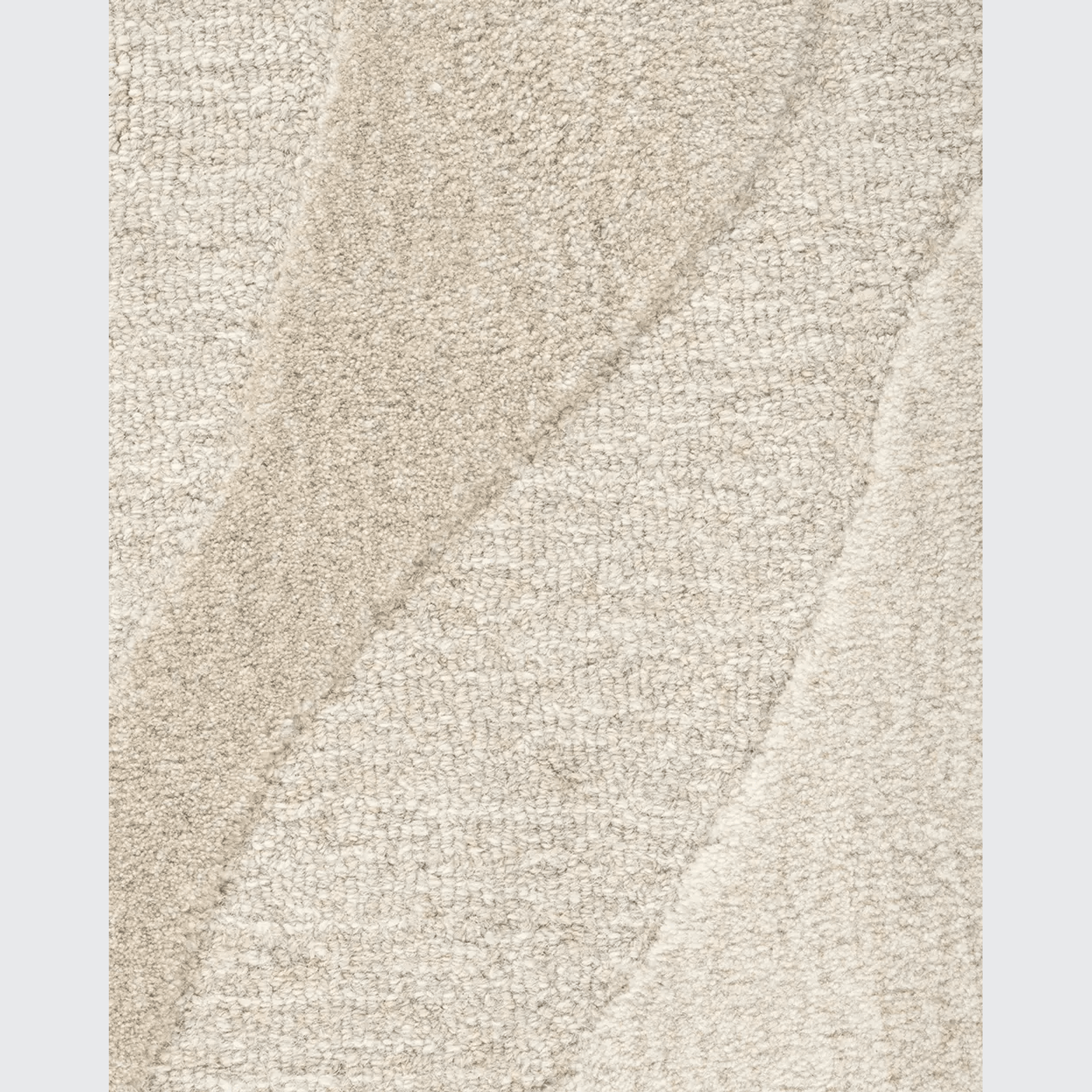 Baya Shoreline 100% Wool Rug - Sand gallery detail image